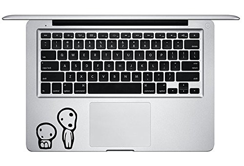 Kodama Tree Spirits on Keyboard Trackpad Princess Mononoke Studio Ghibli Apple Macbook Decal Vinyl Sticker Apple Mac Air Pro Retina Laptop sticker