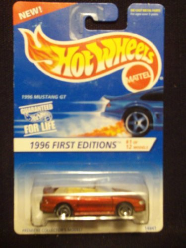 Hot Wheels 1996 First Editions 1 12 1996 Mustang GT t b