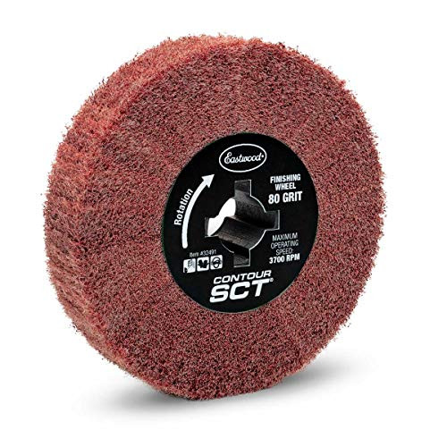 Eastwood Contour SCT Narrow Finishing Flap Wheel Automotive Hand Part Tool 80 Grit