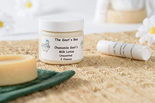 Goat s Baa Matching Handcrafted Goat s Milk Soap  and  Lotion Gift Sets - Small Chamomile