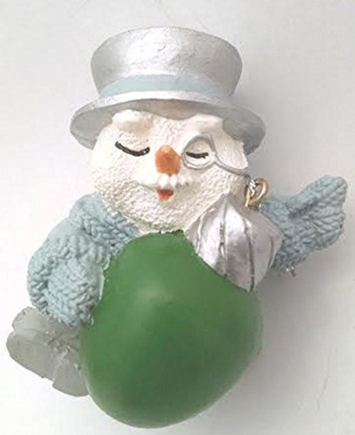 Snow Buddies on Bulb Ornament  Blustery