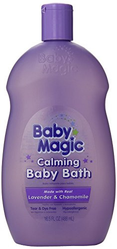 Baby Magic Calming Baby Bath 16.5 Ounce Lavender And Chamomile  488ml   2 Pack