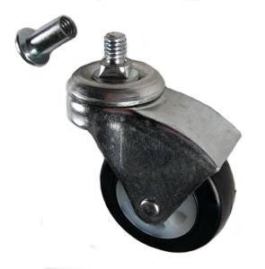 2 inch Plactic Wheel Creeper Caster with T40 Torx Socket - 75 Lbs Capacity
