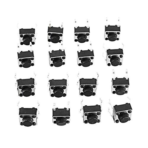 ffzhushengmy Electronics Module Parts Matrix Keyboard Tact Touch Switch MCU Learning Board Development Board External Expansion Kit 4X4
