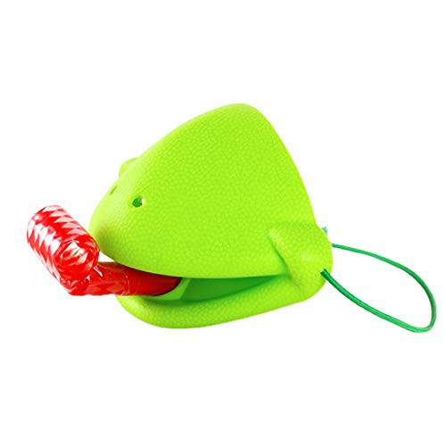 Kekailu Tongue Out GameFrog Cover Sticking Tongue Out Greedy Chameleon Lizard Mouth Funny Card Game Toy for Family Gatherings Kids Christmas Birthday Gifts