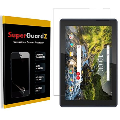 [3-Pack] Verizon Ellipsis 10 HD (2017) [NOT For Ellipsis 10 (2016 Version)] Screen Protector - SuperGuardZ, Ultra Clear, Anti-Scratch, Anti-Bubble [Lifetime Replacement]
