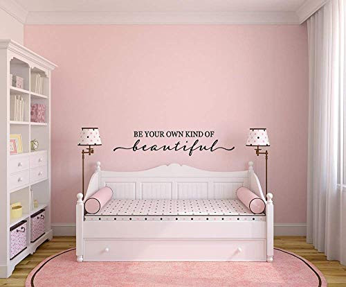 Be Your Own Kind Of Beautiful Quote Vinyl Wall Decal Sticker