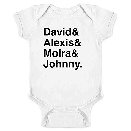 Rose Family Ampersand Name List Funny White 6M Infant Baby Boy Girl Bodysuit