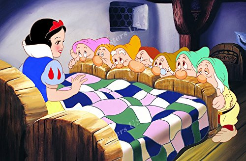 Posters USA Disney Classics Snow White and the Seven Dwarfs Poster - DISN137  24 inch x 36 inch  61cm x 91.5cm