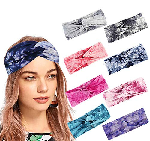 8Pcs Bohemian Headbands for Women Elastic Yoga Headbands Running Sport Athletic Travel Boho Knotted Hairband Turban Criss Cross Twisted Head Wrap Hair Bands for Girls Women Teens Adults 8Pcs Bohemian Headbands for Women Elastic Yoga Headbands Running Sport Athletic Travel Boho Knotted Hairband Turban Criss Cross Twisted Head Wrap Hair Bands for Girls Women Teens Adults