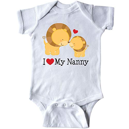 inktastic I Love My Nanny Infant Creeper Newborn White 1cad3
