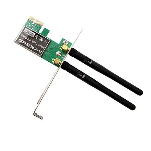 D DOLITY Dual Band 300Mbps PCI-E WiFi Wireless Adapter Bluetooth 4.0 Network Card D DOLITY Dual Band 300Mbps PCI-E WiFi Wireless Adapter Bluetooth 4.0 Network Card