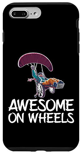 iPhone 7 Plus 8 Plus Funny Wheelchair Gift Humor Handicap People Case