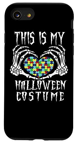 iPhone SE  2020    7   8 Autism Puzzle Piece Social Skills Autism Awareness skeleton Case