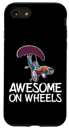 iPhone SE  2020    7   8 Funny Wheelchair Gift Humor Handicap People Case