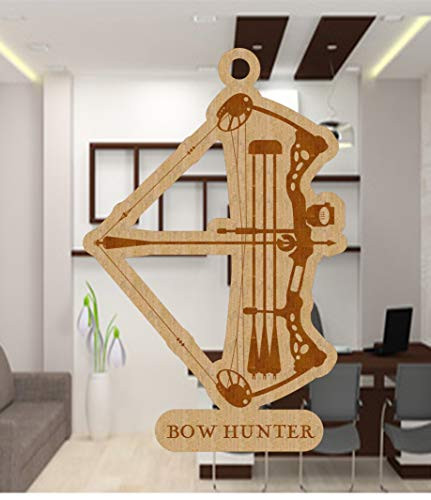 Bow Hunting Ornament Compound Bow Hunter Gift Without Ring