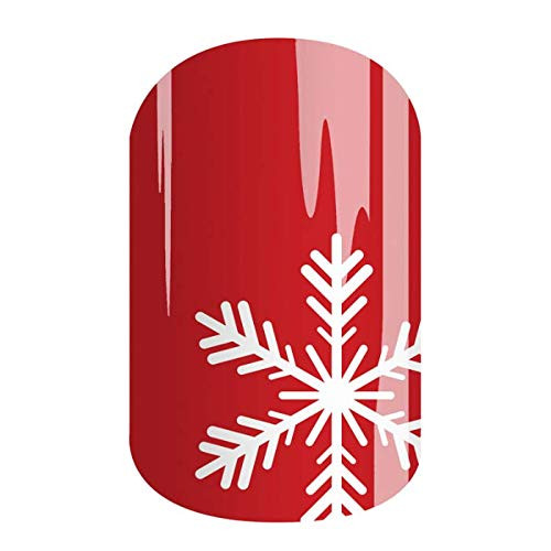 SNOWFLAKE SEASON - Jamberry Nail Wraps - Full Sheet - Christmas Nails