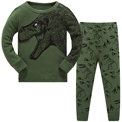 Papoopy Boys Dinosaur Pajama Size 6