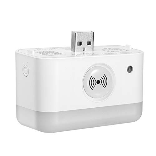 MoKo WiFi Smart IR Remote ControllerSmart Home Infrared Remote Controller Perfectly Match Echo Flex Universal Control TV Air Conditioning Electric Fan Heater Work with Alexa  and  Google Assistant White
