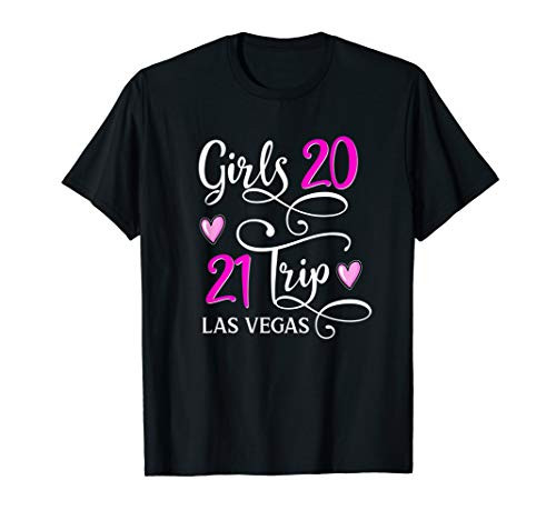 Girls Trip 2021 Las Vegas Vacation Travel Group Matching T-Shirt