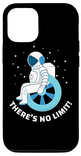 iPhone 12 12 Pro Wheelchair Astronaut I Funny Gift Kids with Wheelchair Case