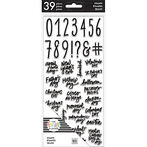 Me & My Big Ideas the Happy Planner Stamps, Multicolor