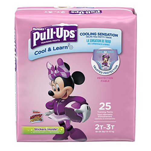 Pull-Ups Cool  and  Learn Potty Training Pants for Girls 2T-3T  18-34 lb.  25 Ct.  Packaging May Vary