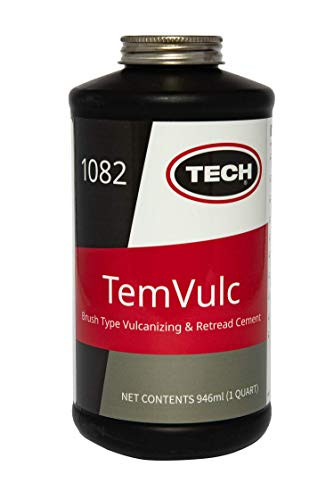 Tech 1082 32 oz Black Vulcanizing Cement