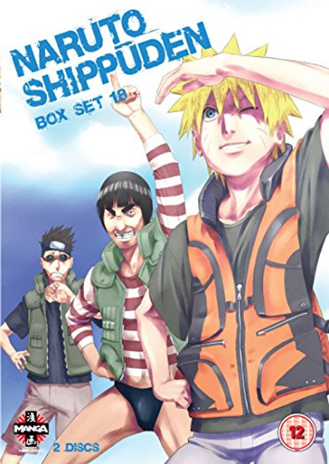 Naruto Shippuden Box Set 18 Episodes 219-231 DVD Naruto Shippuden Box Set 18 Episodes 219-231 DVD
