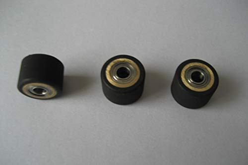 6pcs 4x10x14mm mimaki cutting plotter vinyl cutter pinch roller wheel Japan bearing pluscopper plusrubber 