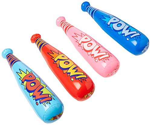 Rhode Island Novelty 097138675828 Pow Bat Inflates (1 Dz)