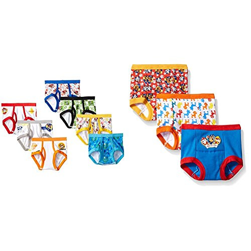 Nickelodeon Little Boys  10 Pack Paw Patrol Training Pant and Brief Bundle Assorted 4T