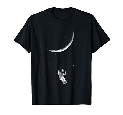 Moon Swing Astronaut Stars Space Man Funny T-Shirt Moon Swing Astronaut Stars Space Man Funny T-Shirt