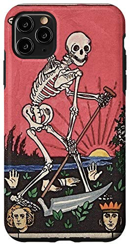 iPhone 11 Pro Max Death Tarot 13th Tarot Major Arcana Death Card Reaper Tarot Case