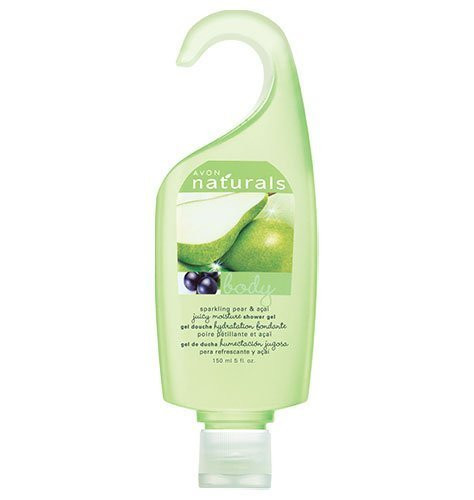 Avon Naturals Sparkling Pear  and  Acai Body Shower Gel