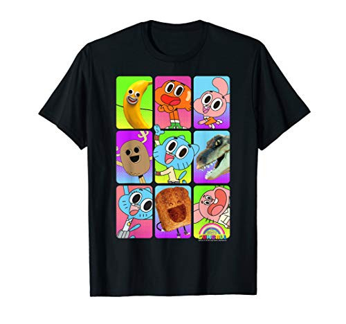 CN The Amazing World Of Gumball Group Shot Panels T-Shirt