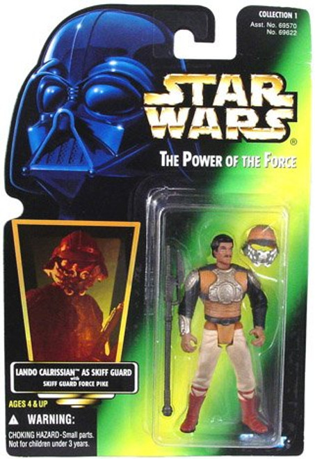 Star Wars Power of the Force Freeze Frame Lando Calrissian as Skiff Guard Action Figure 3.75 Inches Star Wars Power of the Force Freeze Frame Lando Calrissian as Skiff Guard Action Figure 3.75 Inches