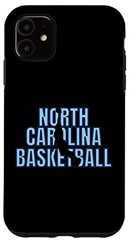 iPhone 11 NC Baller North Carolina Basketball Fan The Tarheel State Case