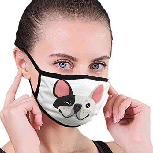 Breathable Mouth Guard with Elastic Ear Loop dog pet head icon Mouth Covers