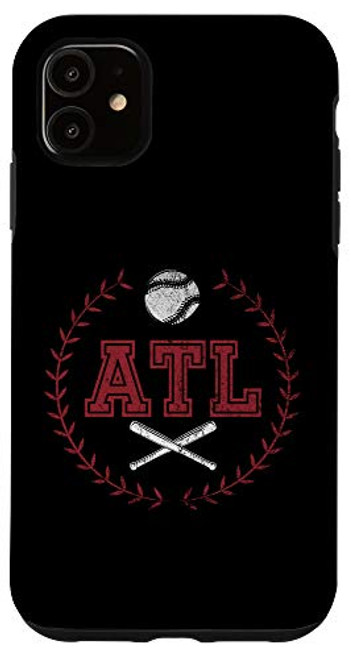 iPhone 11 Atlanta Baseball ATL Vintage Georgia Brave Gift Case iPhone 11 Atlanta Baseball ATL Vintage Georgia Brave Gift Case