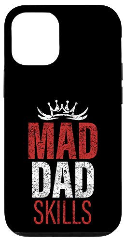 iPhone 12 12 Pro mad dad skills funny father s day daddy papa Christmas gift Case