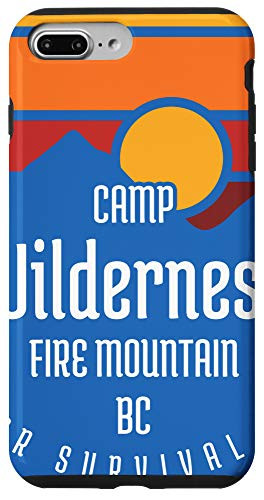 iPhone 7 Plus 8 Plus CAMP WILDERNESS SURVIVAL SKILLS FIRE MOUNTAIN BC Case