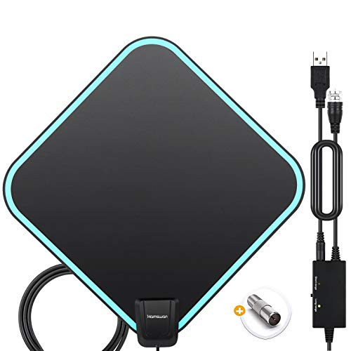 HAMSWAN TV Antenna Antenna TV Digital HD Indoor 90-120 Miles Range Signal Booster for 4K 1080p Fire TV Stick Local Channels and All TV s HAMSWAN TV Antenna Antenna TV Digital HD Indoor 90-120 Miles Range Signal Booster for 4K 1080p Fire TV Stick Local Channels and All TV s