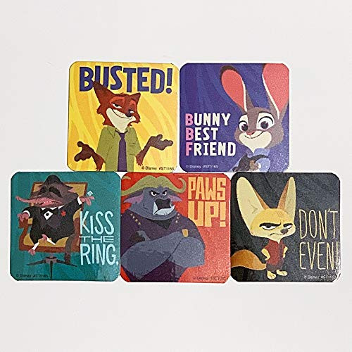 Zootopia Refrigerator Magnets 5 Disney Movies Fridge Set Nick Wilde Judy Hopps