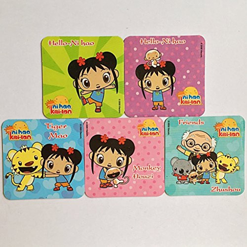 Ni Hao Kai-Lan 5 Refrigerator Magnets Nickelodeon Nick Jr. China Rintoo Tolee