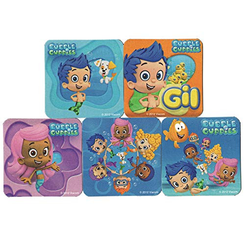 Nickelodeon Bubble Guppies Refrigerator Magnets 5 Nick Jr. Fridge Magnet Set