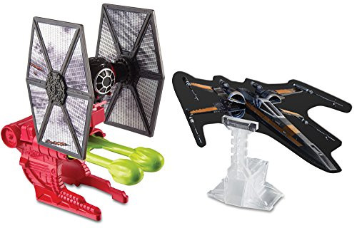 Hot Wheels Star Wars The Force Awakens Starship First Order Special Forces TIE Fighter Blast Attack Hot Wheels Star Wars The Force Awakens Starship First Order Special Forces TIE Fighter Blast Attack