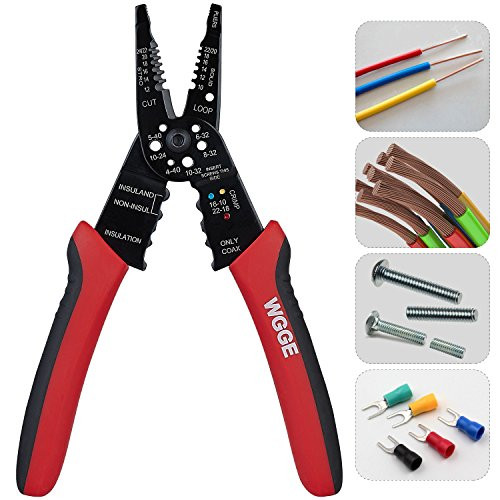 WGGE WG-015 Professional crimping tool/Multi-Tool Wire Stripper and Cutter (Multi-Function Hand Tool)