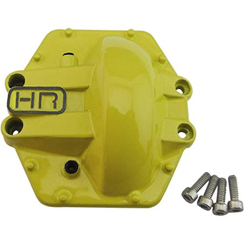 Hot Racing WRA12CR04 Yellow Metal Low Profile Ar60 Diff Cover Axial Yeti Ax10 Re