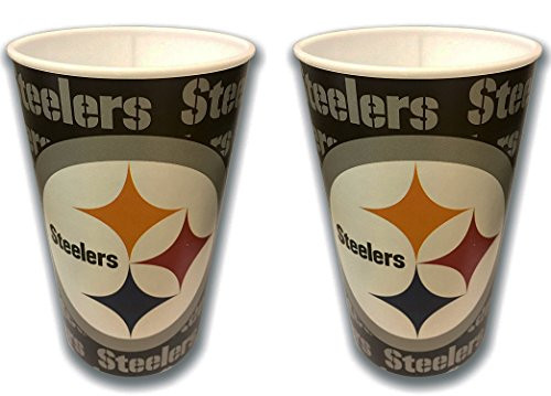 Technimark Pittsburgh Steelers 22 oz Stadium Cup 2 pack
